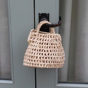 Handmade Portuguese Straw Mini Purse